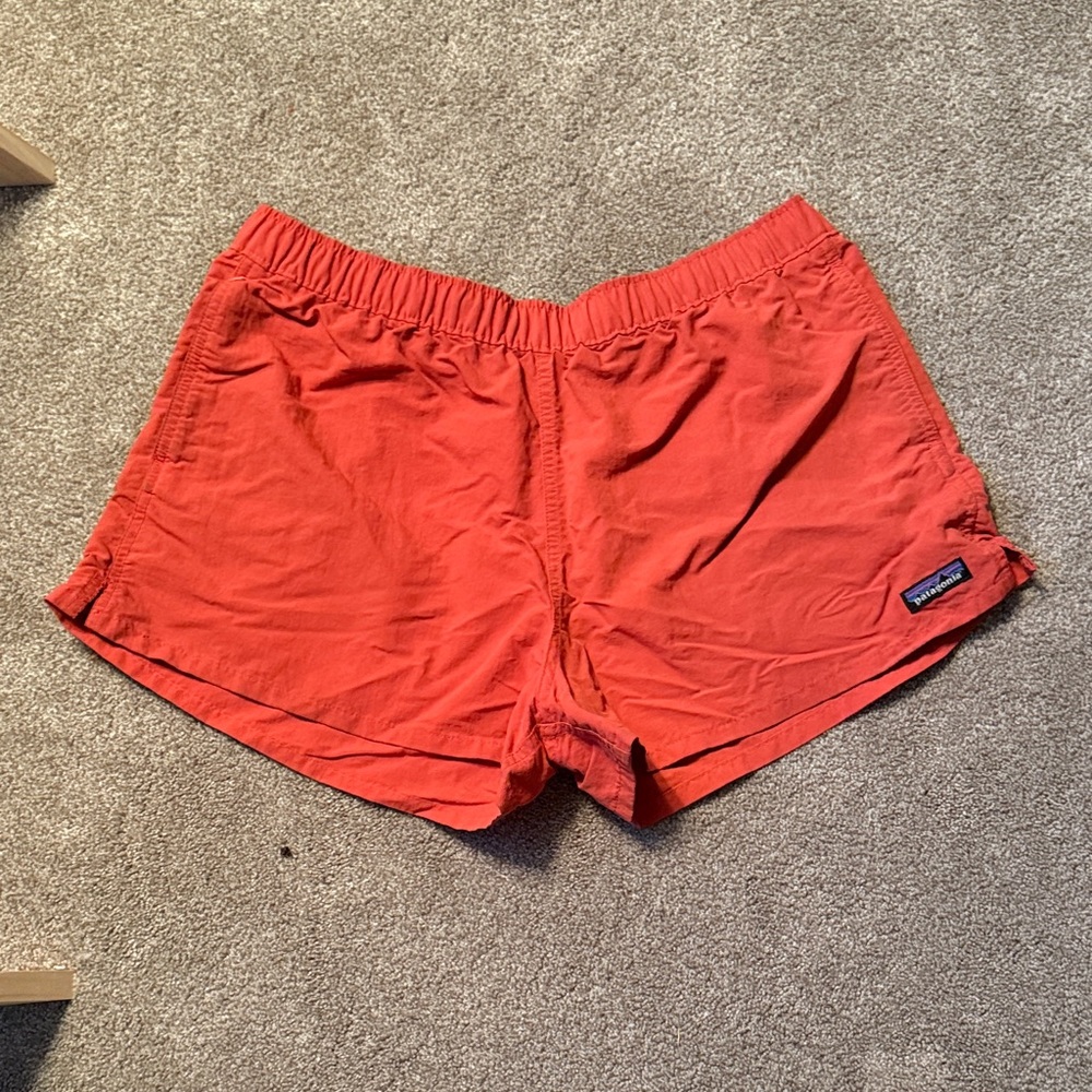 Patagonia Women's Bold Red Athletic Shorts